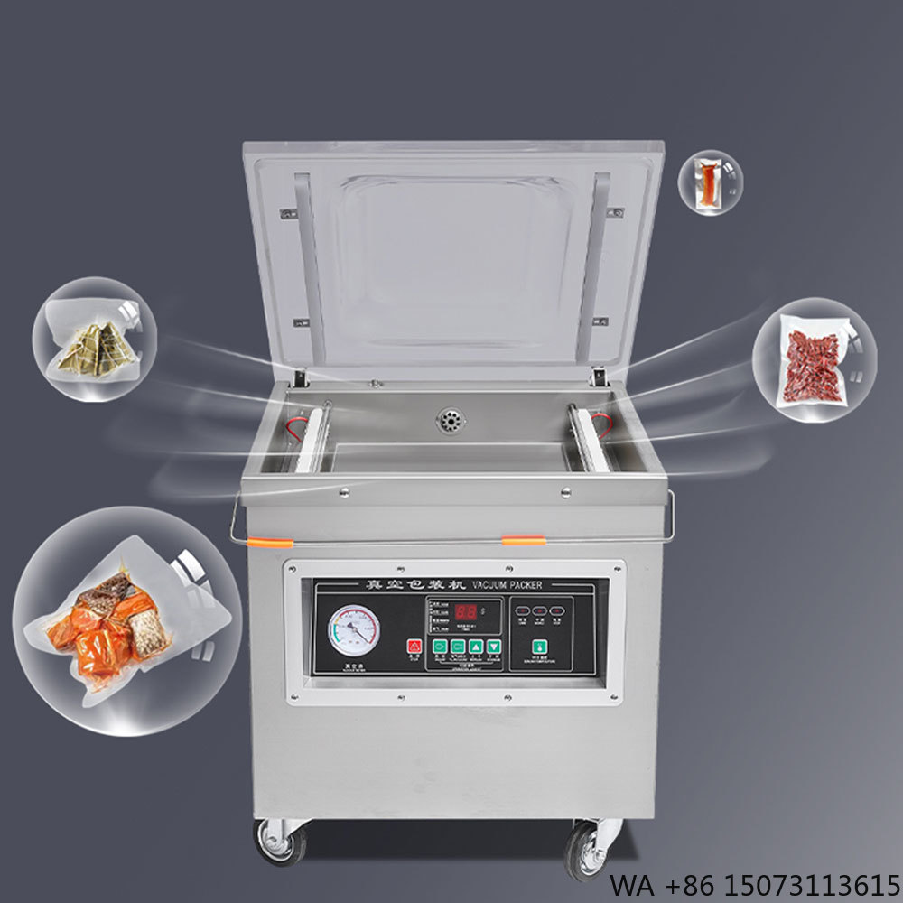Meal Prep Usa - เครื่องซีลสูญญากาศแบบตั้งโต๊ะ รุ่น Dz-400 สำหรับใช้งานเชิงพาณิชย์ ดีไซน์กะทัดรัด ตัวเครื่องทำจากสแตนเลส