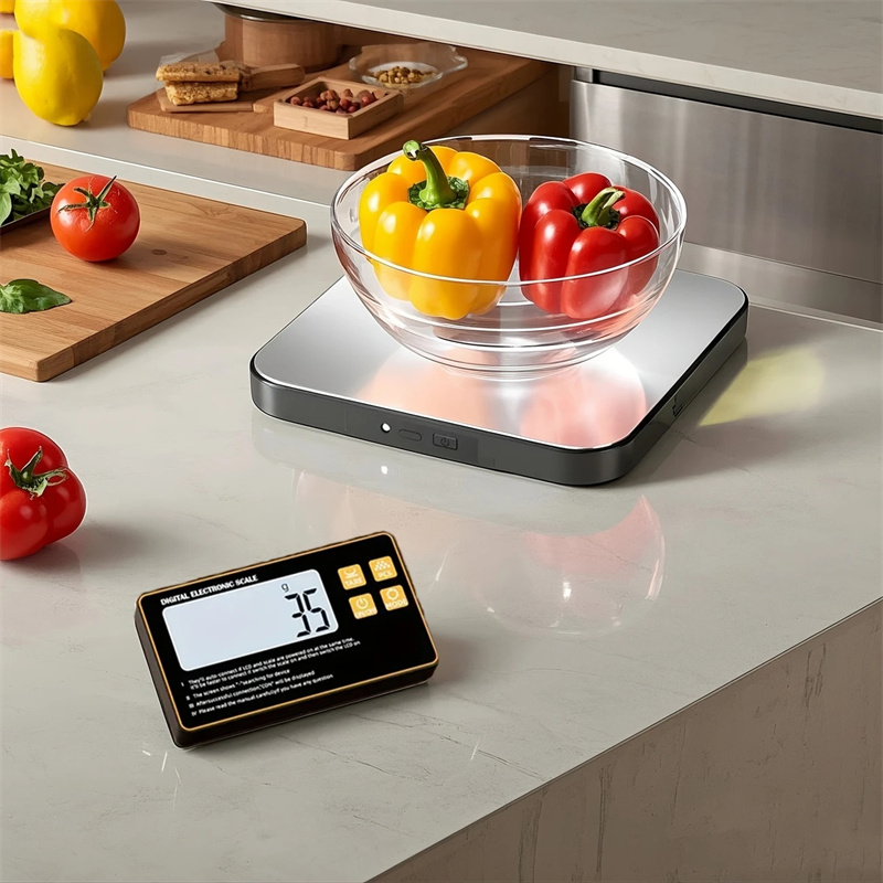 เครื่องชั่งครัวไร้สายพร้อมจอแส - Meal Prep Ideas บทวิจารณ์และราคา