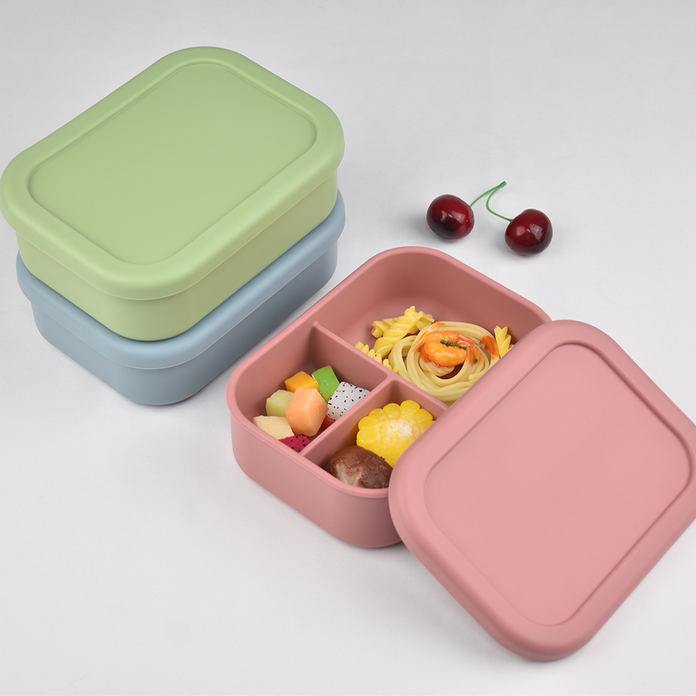 กล่องอาหารกลางวันแบบซิลิโคน 3  - Meal Prep Ideas บทวิจารณ์และราคา