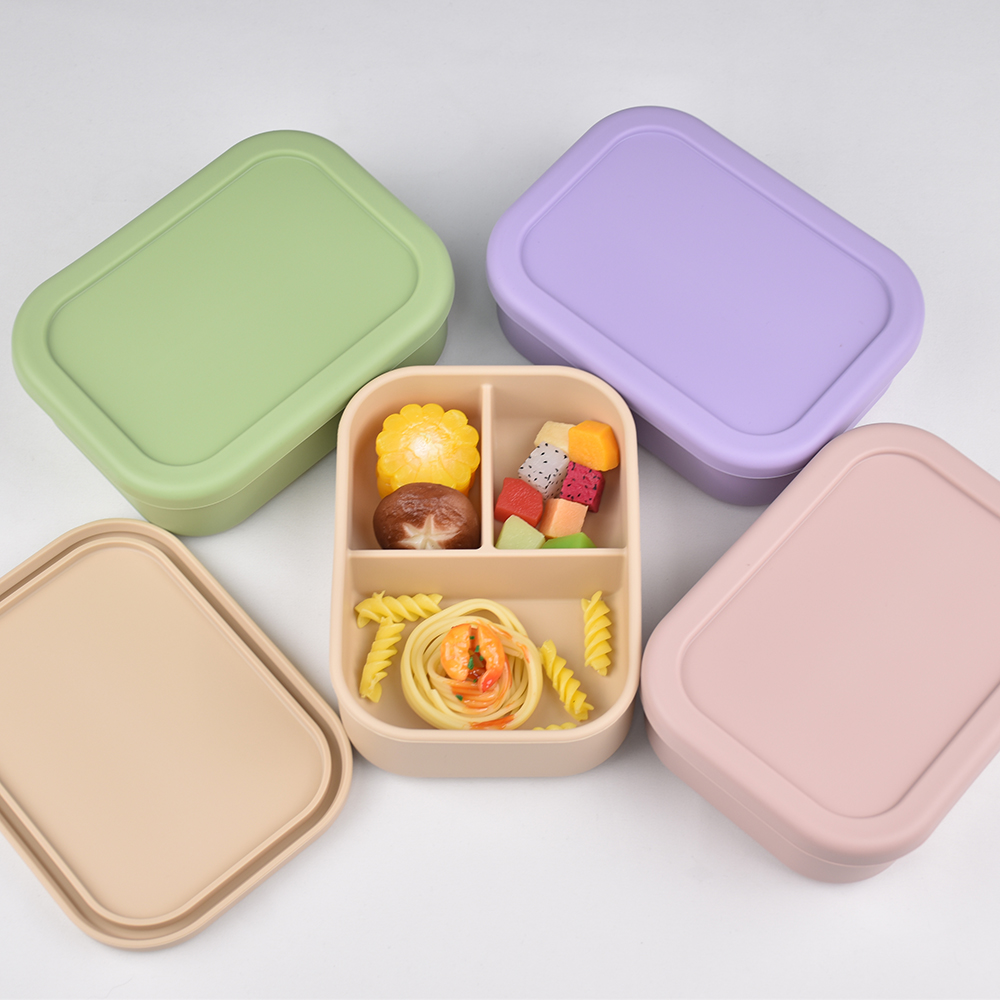 กล่องอาหารกลางวันแบบซิลิโคน 3  - Meal Prep Ideas บทวิจารณ์และราคา