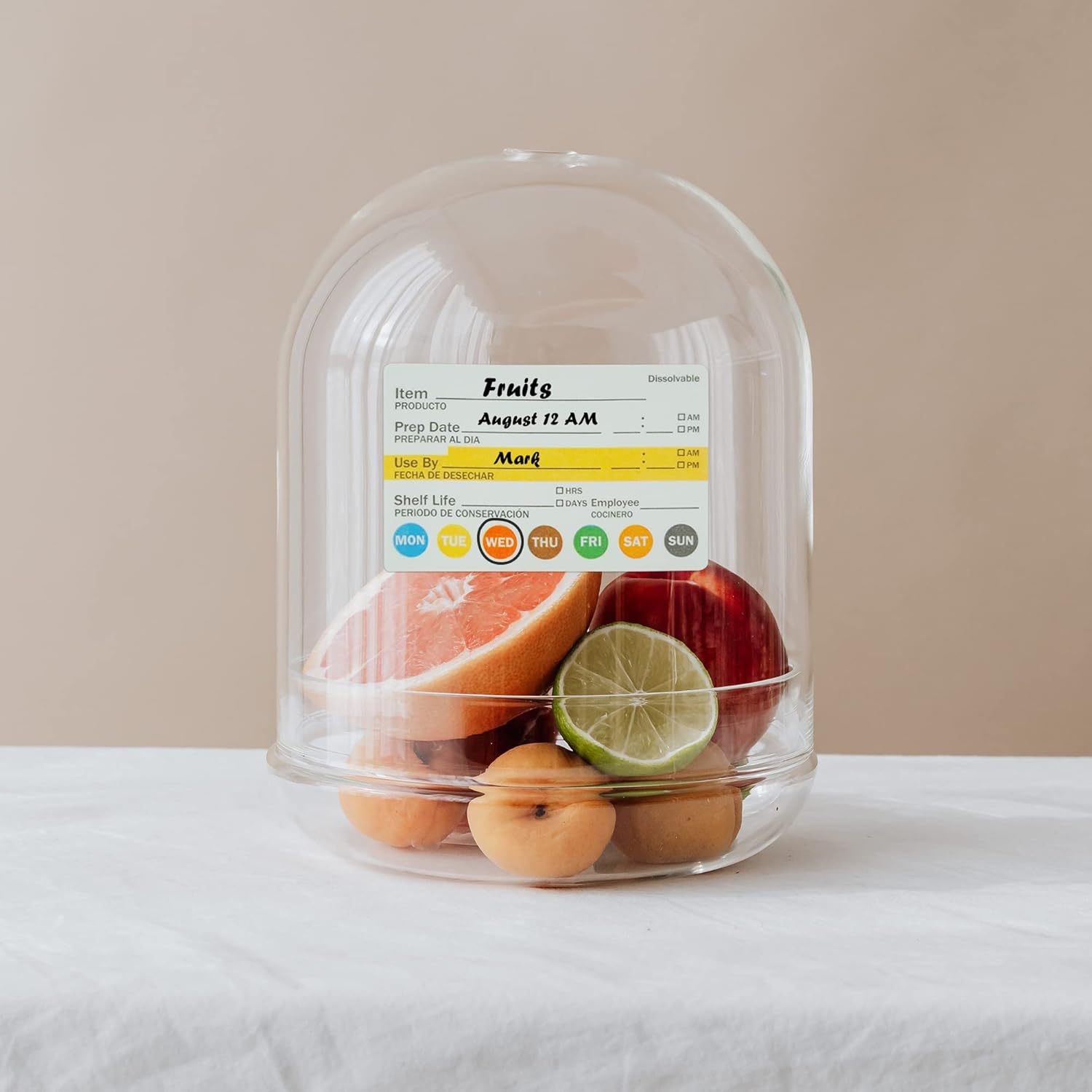250 ชิ้น/ม้วน ป้ายวันที่อาหาร  - Meal Prep Dinners บทวิจารณ์และราคา