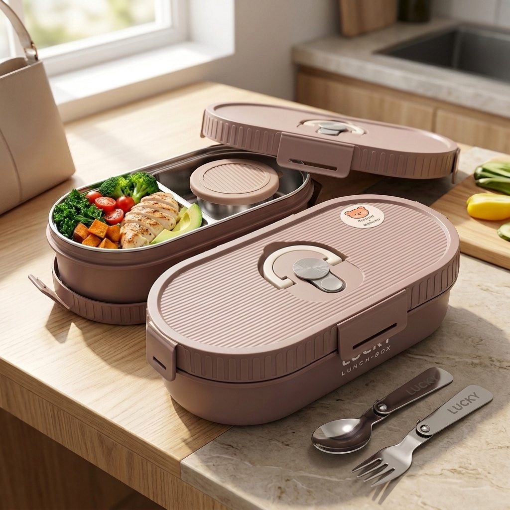 กล่องอาหารกลางวันสแตนเลส 304 ส - Meal Prep Meal Ideas บทวิจารณ์และราคา