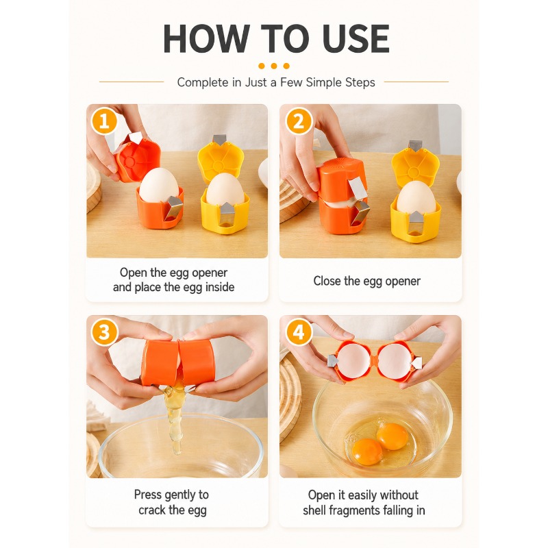 เครื่องมือตัดเปลือกไข่ ที่เปิด - Meal Prep Eggs บทวิจารณ์และราคา