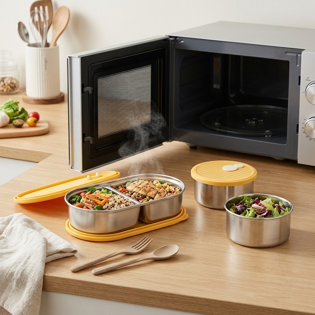 กล่องข้าวสแตนเลส 304 สำหรับเข้ - Meal Prep Meal Ideas บทวิจารณ์และราคา