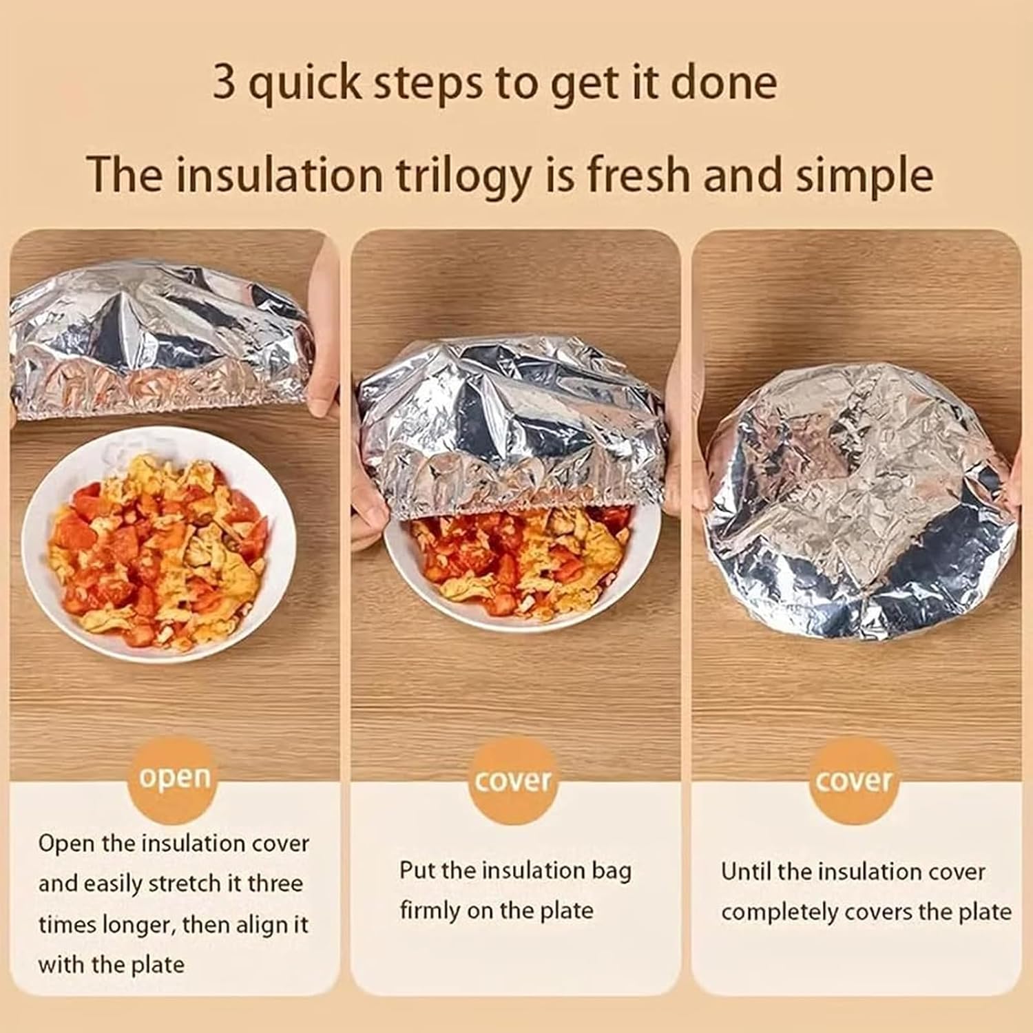 ฝาปิดอาหารอะลูมิเนียมฟอยล์แบบใ - Meal Prep Plan บทวิจารณ์และราคา