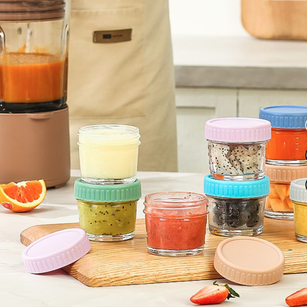 ขวดแก้วเมสัน 6 ชิ้น สำหรับใส่อ - Salad Container Jar บทวิจารณ์และราคา