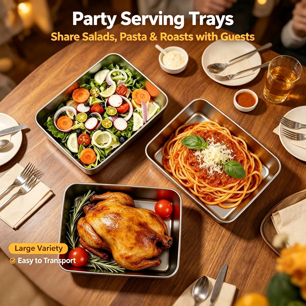 ถาดเก็บอาหารสแตนเลส 6 ชิ้น พร้ - Meal Prep Ideas บทวิจารณ์และราคา