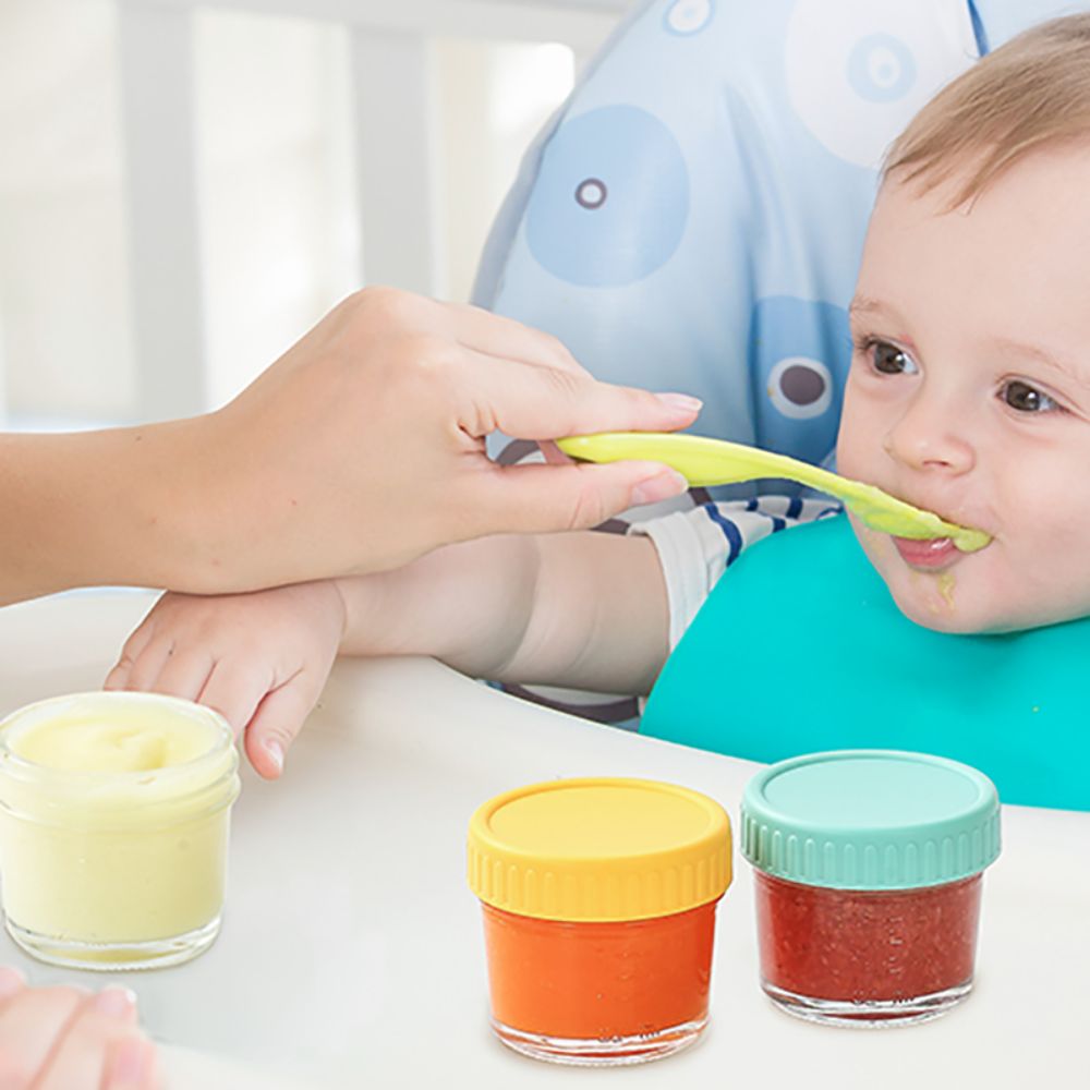 ขวดแก้วใส่อาหารเด็กแบบใช้ซ้ำได - Salad Container Jar บทวิจารณ์และราคา