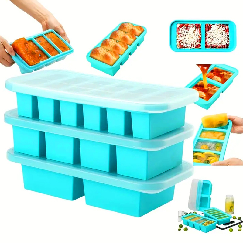 แม่พิมพ์ซิลิโคนสำหรับแช่แข็งแบ - Meal Prep Ideas บทวิจารณ์และราคา