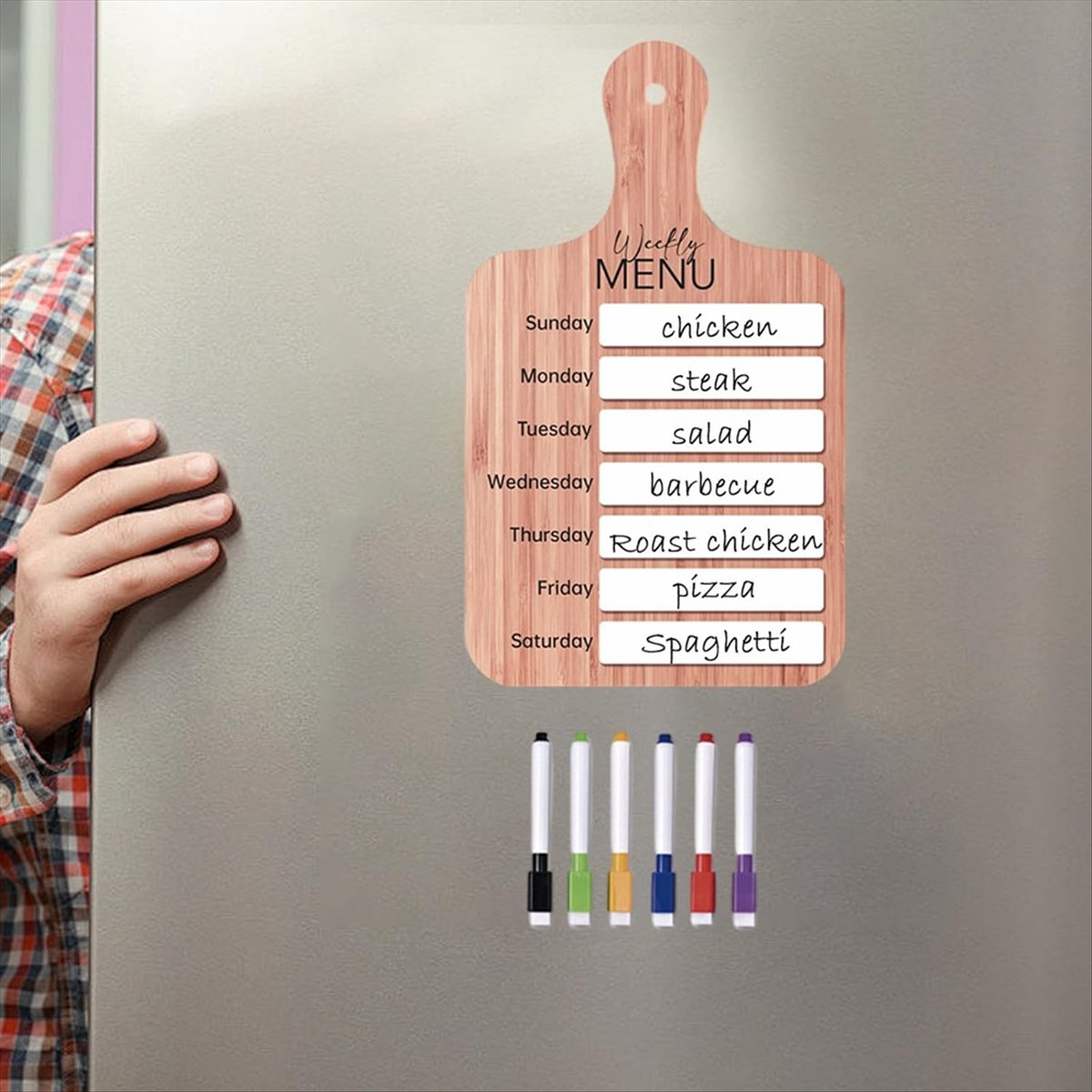 กระดานวางแผนอาหารประจำสัปดาห์ส - Meal Prep Plan บทวิจารณ์และราคา
