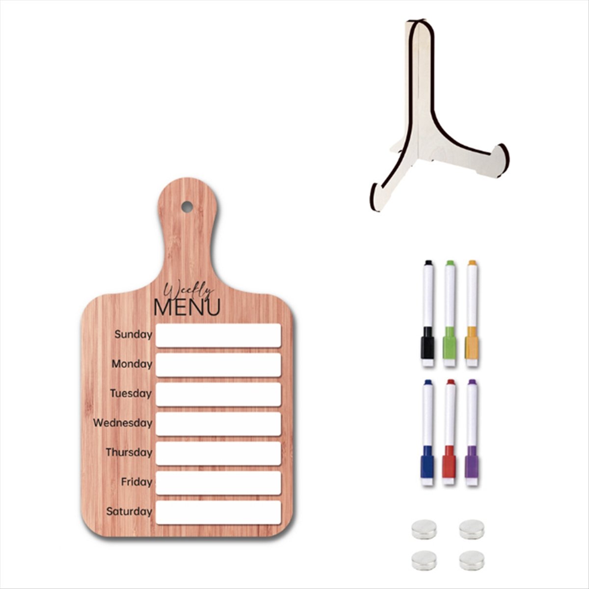กระดานวางแผนอาหารประจำสัปดาห์ส - Meal Prep Plan บทวิจารณ์และราคา