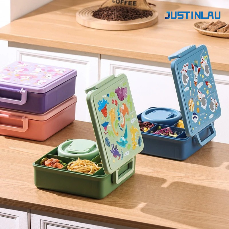 กล่องข้าวการ์ตูน กล่องเบนโตะสล - Salad Container Jar บทวิจารณ์และราคา