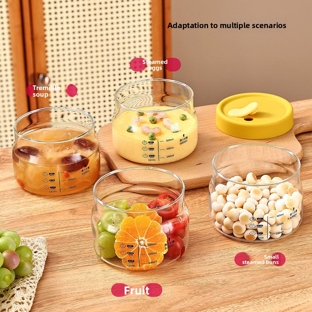600-850ml ภาชนะเก็บอาหารแก้ว A - Meal Prep Plan บทวิจารณ์และราคา