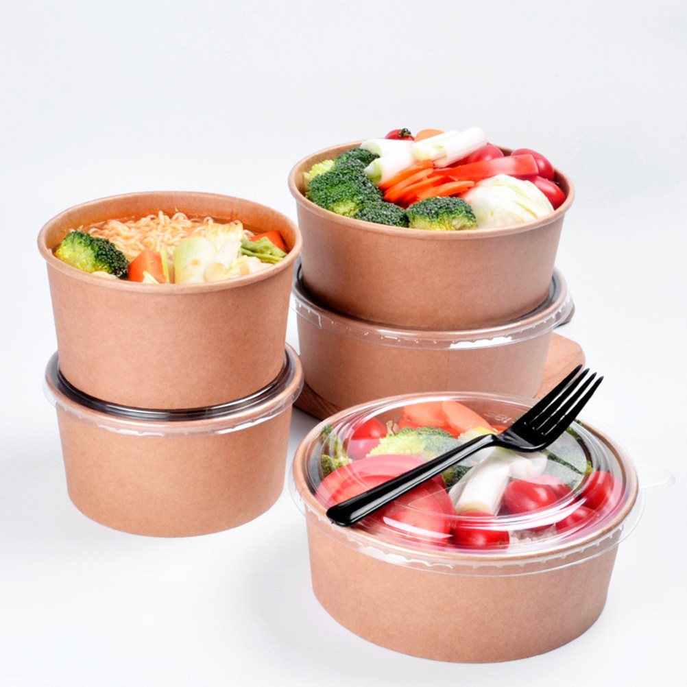 ชามกระดาษคราฟท์ 20 ชิ้น ป้องกั - Meal Prep Usa บทวิจารณ์และราคา