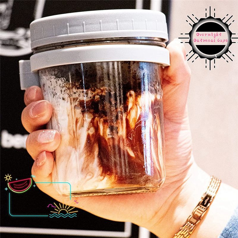 ขวดโอ๊ตแบบใช้ซ้ำได้ ปี 2025+ ส - Overnight Oat Jar บทวิจารณ์และราคา