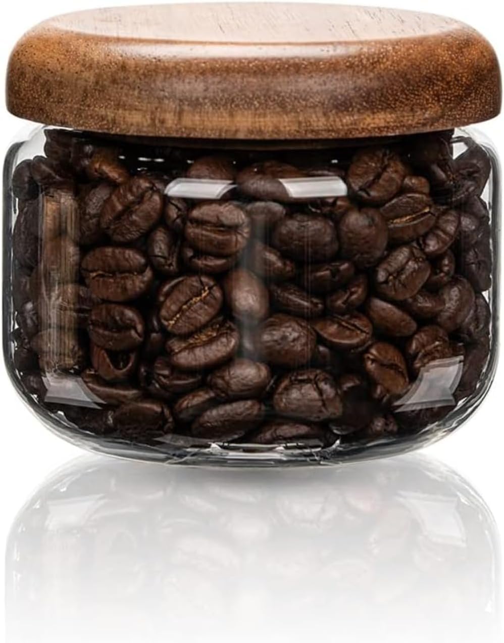 ภาชนะบรรจุอาหารแก้วพร้อมไม้ -  - Overnight Oat Jar บทวิจารณ์และราคา