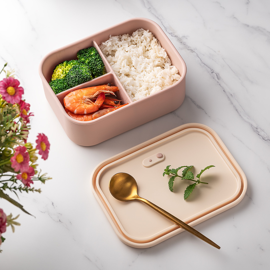 กล่องอาหารซิลิโคน 700 มล./1300 - Meal Prep Meal Ideas บทวิจารณ์และราคา