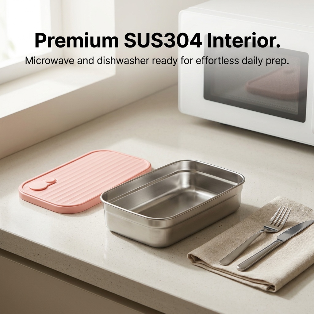 กล่องอาหารกลางวันสแตนเลส 304 ส - Meal Prep Meal Ideas บทวิจารณ์และราคา