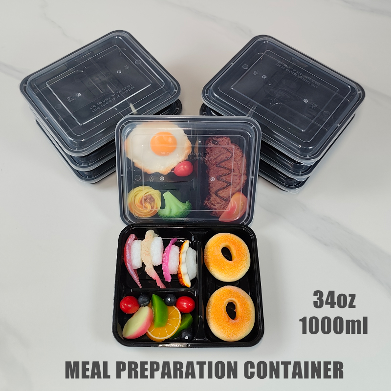 กล่องเตรียมอาหาร 3 ช่อง ขนาด 3 - Meal Prep Gym Food บทวิจารณ์และราคา