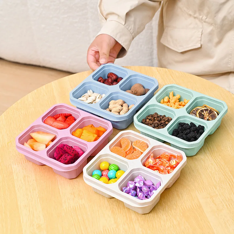 กล่องขนมขบเคี้ยว4ช่องสำหรับเด็ - Meal Prep Meal Ideas บทวิจารณ์และราคา